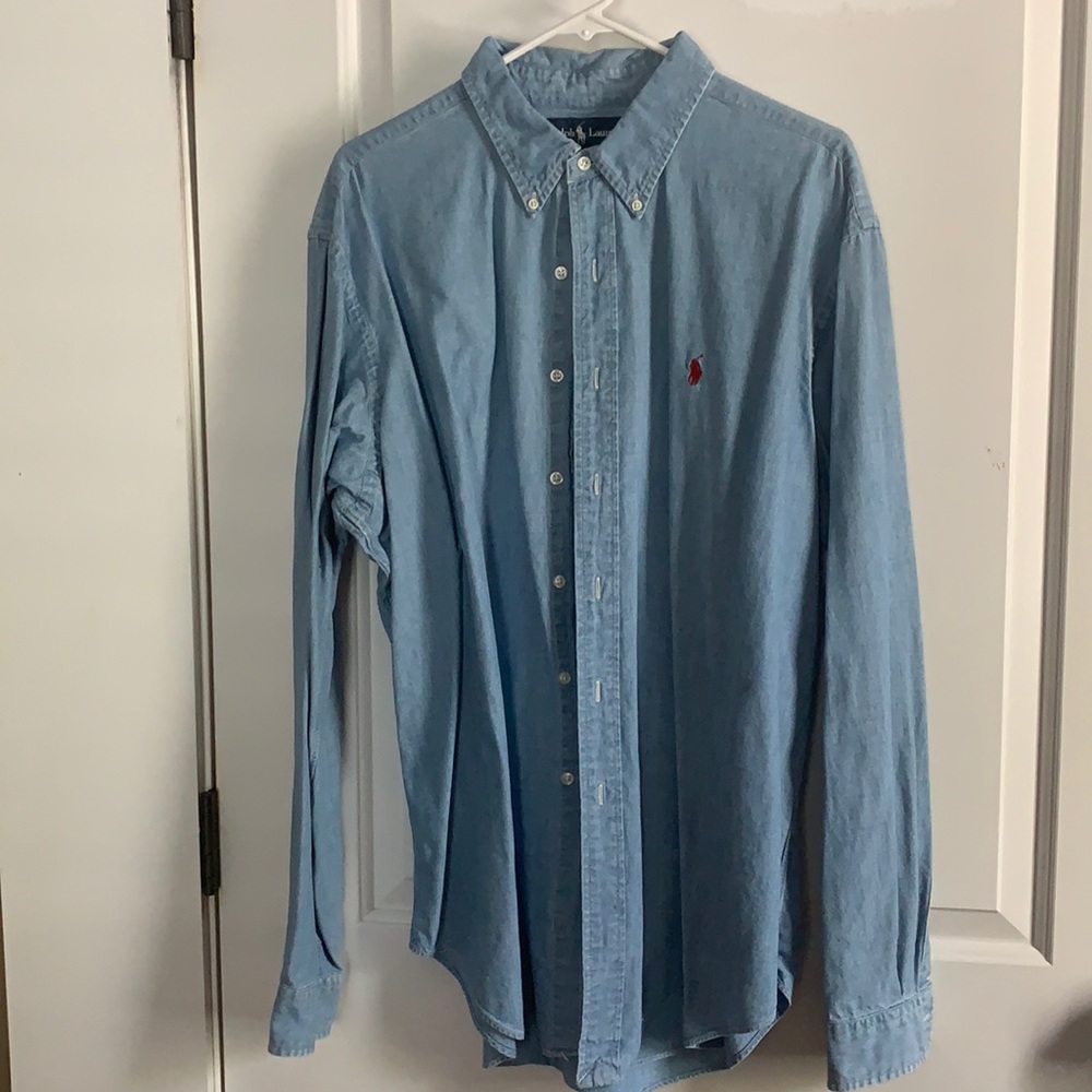 Ralph Lauren Classic Fit Lightweight Denim Shirt